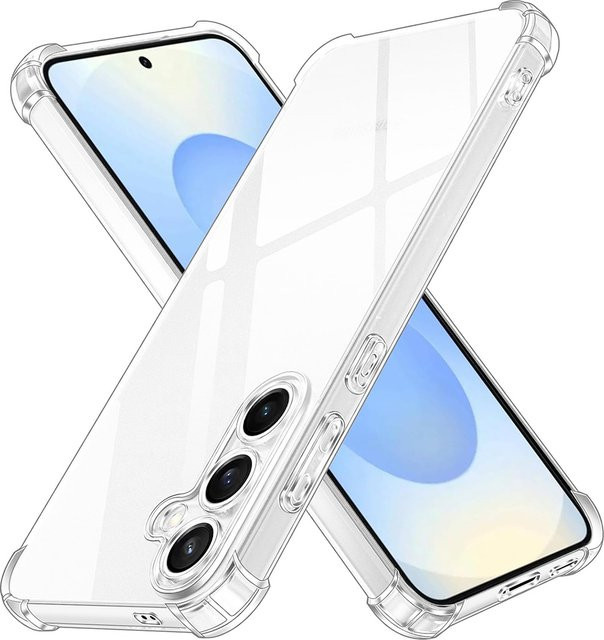 Stoßfeste Schutzhülle für Samsung Galaxy S25 S24 S23 S22 S21 Ultra und A-Serie in Transparent - Bild 1