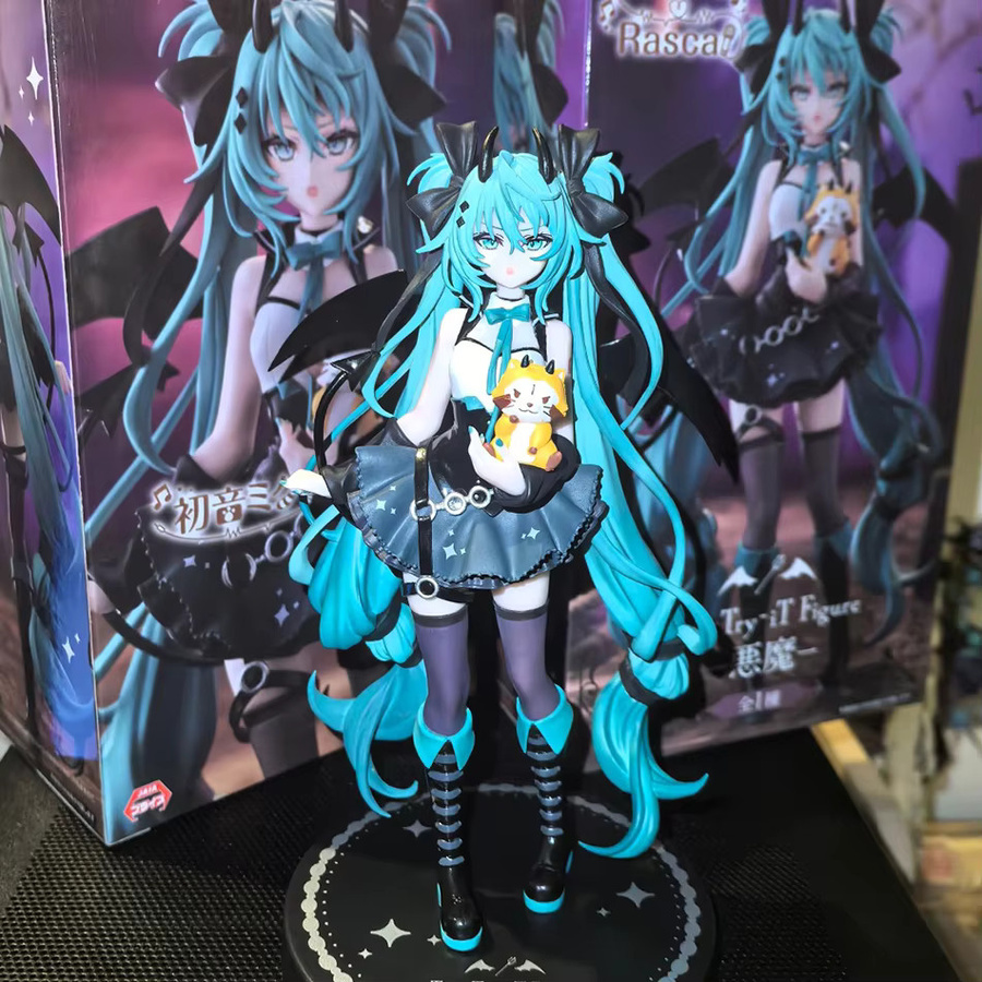 Bandai Hatsune Miku Kleiner Teufel Waschbär, Actionfigur, 19cm - Bild 6