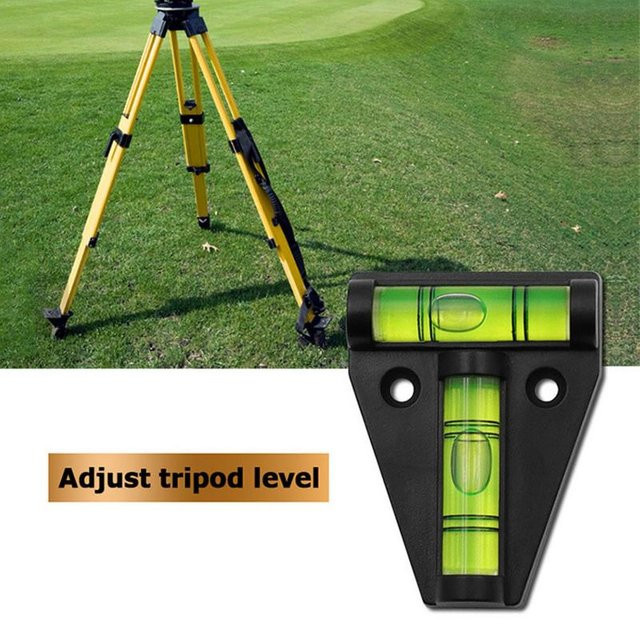 CrossLevel T-Typ Wasserwaage in Orange, wasserdicht und unzerbrechlich, tragbares Füllstandmesswerkzeug für Camping, RV und Möbel - Bild 1