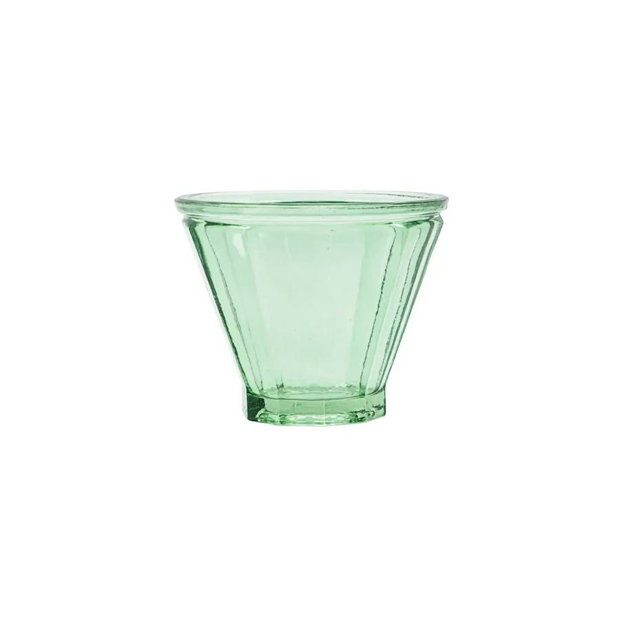 House Doctor Stimmungslicht Fren aus grünem Glas, Durchmesser: 9 cm - Bild 1