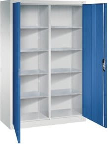 C+P Werkzeugschrank Acurado 7035/5010 aus Stahl in Grau und Blau, B/T/H: 195 x 120 x 50 cm - Bild 1