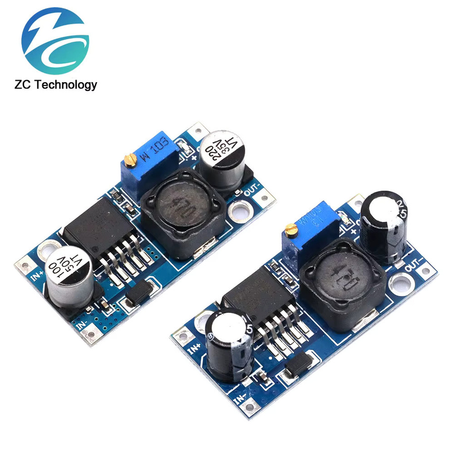 LM2596 DC-DC Schrittstufenregler Spannungsregler Modul 3A Blau für Arduino - Bild 2