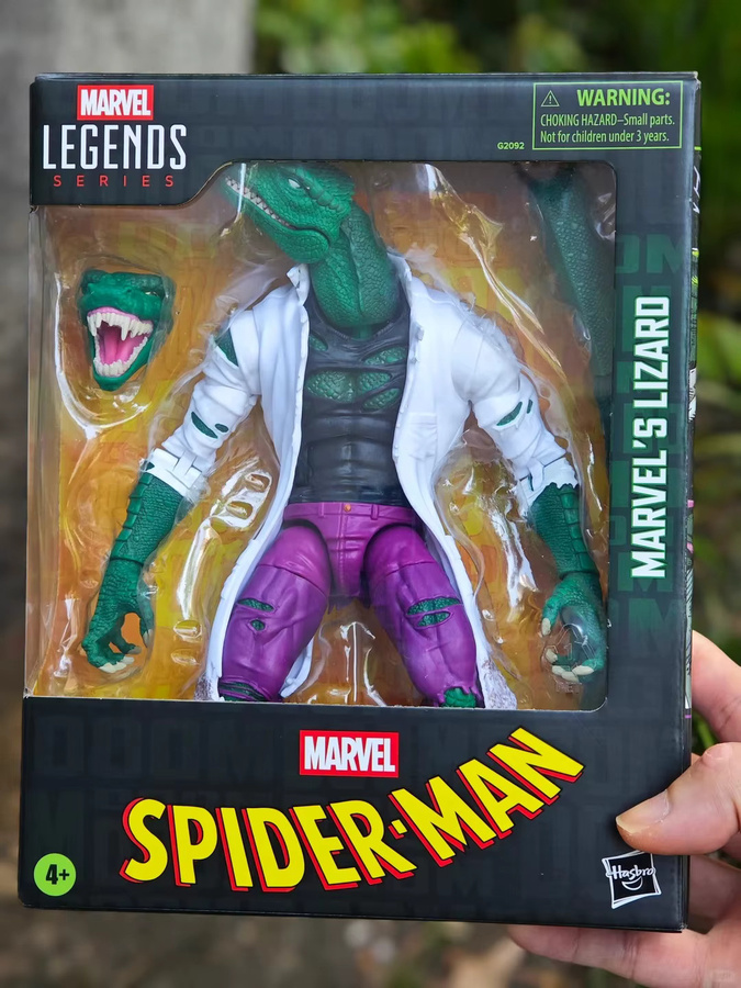 Hasbro Marvel Legends Lizard Professor Actionfigur, Einzelfigur, ab 4 Jahren - Bild 6