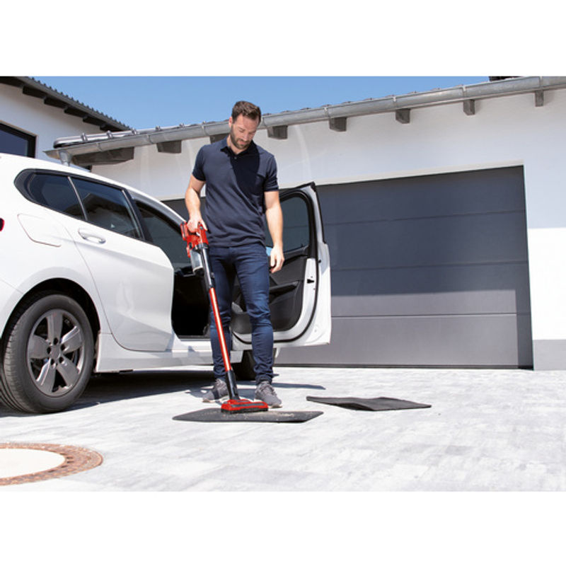 Einhell Power X-Change TE-SV 18 Li Akku-Stielstaubsauger 18V in Rot/Schwarz mit 4,0Ah Akku und Ladegerät - Bild 3