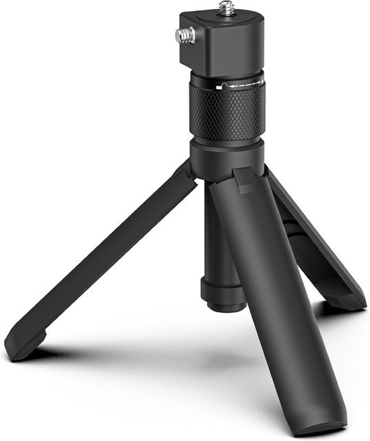 Arealer 360 Grad Drehbarer Selfie-Stick Stativ-Griff für OSMO360 X3 X4 X5 in Schwarz - Bild 1