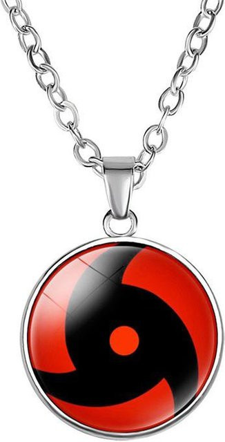 mhkeji Halskette, Naruto Edelstein-Glas-Anhänger, Unisex - Bild 1