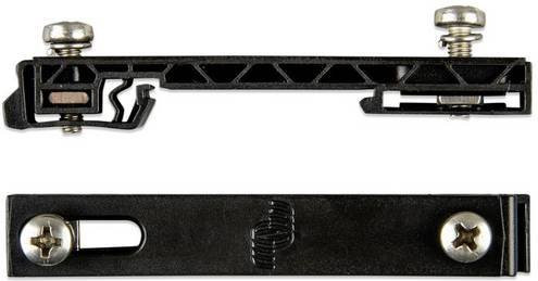 Victron Energy DIN35 Small ADA500100100 Montageplatte in Schwarz - Bild 1