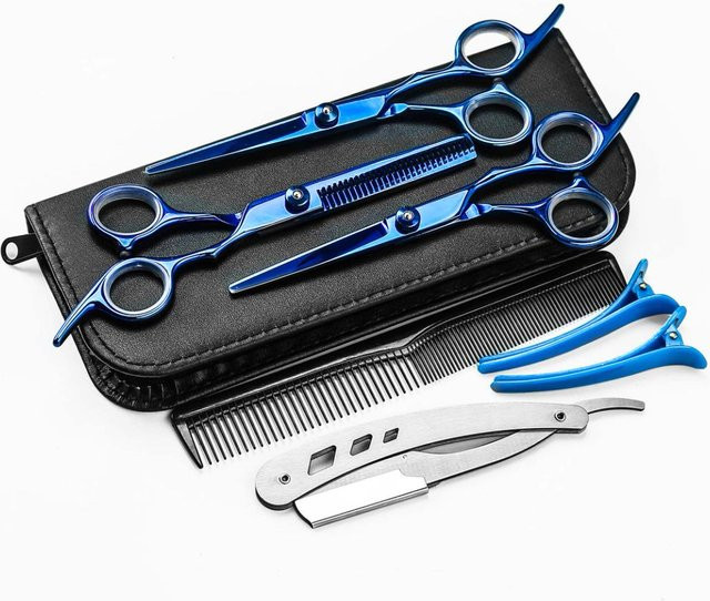 Haarschneidescheren-Set für Erwachsene, Rechtshänder, 15,2 cm, Unisex - Bild 1