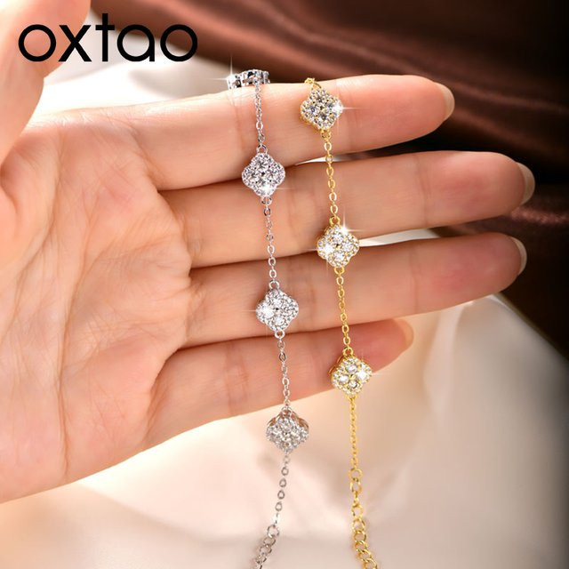 OXTAO Armband, Moissanit, Bicolor, Damen - Bild 1
