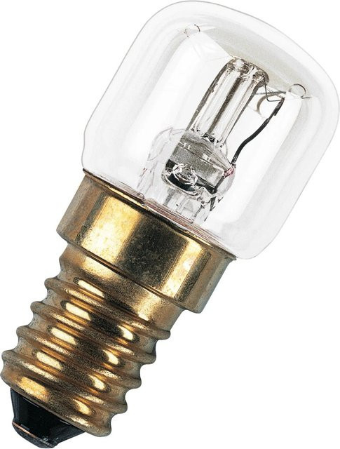Osram Halogen-Leuchtmittel E14 Röhrenform 15 W, transparent, 2er-Pack, Höhe: 5 cm, Durchmesser: 2,2 cm - Bild 1
