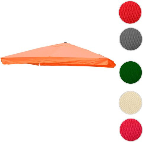 MVG Ersatzbezug MVG-A96 für Luxus-Ampelschirm mit Flap, Farbe: Orange, Durchmesser: 5 m - Bild 1