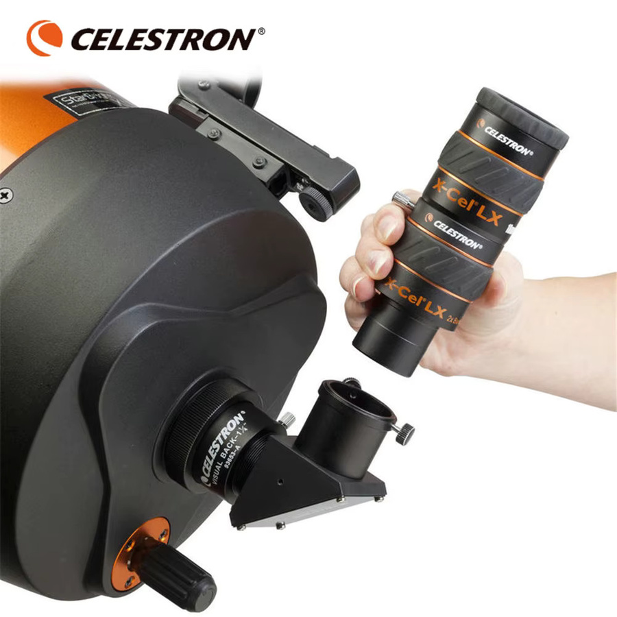 Celestron X-CEL LX Barlowlinse 1,25 Zoll mit 2X und 3X Vergrößerung, mehrfach beschichtet, Schwarz - Bild 2