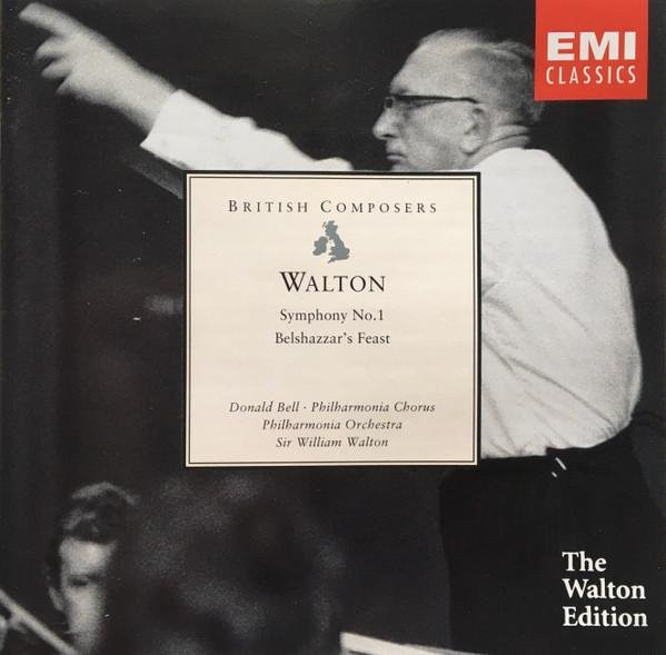 Sir William Walton: Sinfonie Nr. 1 - CD von EMI Classics mit Donald Bell und Philharmonia Orchestra - Bild 1