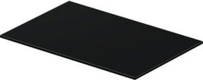 Duravit Glaseinleger DuraSquare aus Sicherheitsglas in Schwarz, B: 47 cm, T: 38 cm - Bild 1