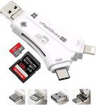 MicroMemory Universal USB Adapter in Weiß mit USB-A und USB-C Anschlüssen - Bild 1