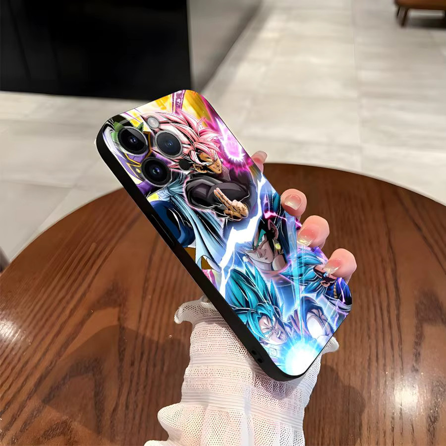 Handyhülle Dragon Ball Vegeta für iPhone Modelle in Schwarz und Multicolour - Bild 6