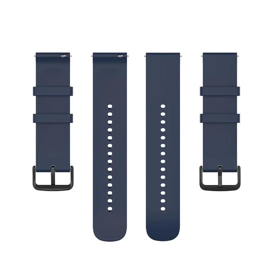 FancyWrist Uhrenarmband Silikon, 20 22 mm, Schwarz, Unisex - Bild 3