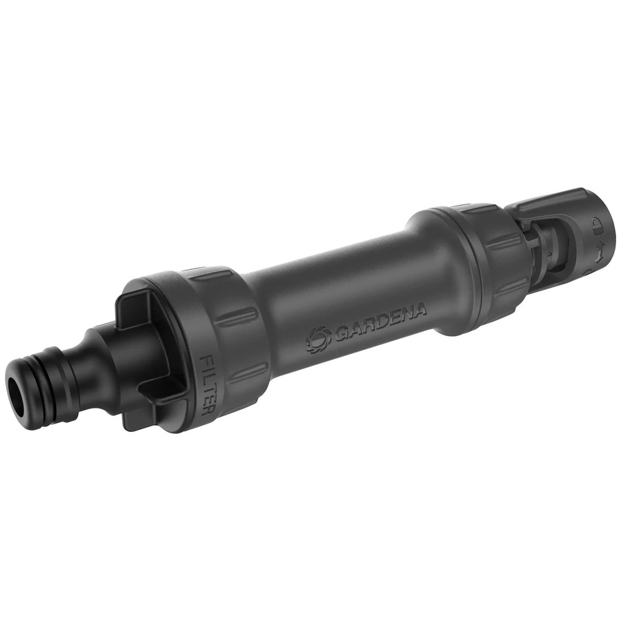 Gardena Micro-Drip-System Basisgerät 1000 mit integriertem Filter und Anschlussstück in Anthrazit 13mm (1/2) - Bild 2