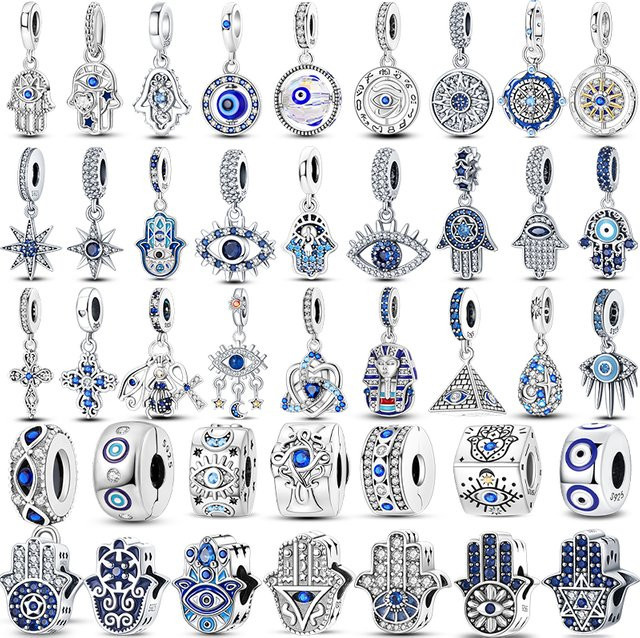 Qikaola Charms, 925 Silber, Perle, Zirkonia, Damen - Bild 1
