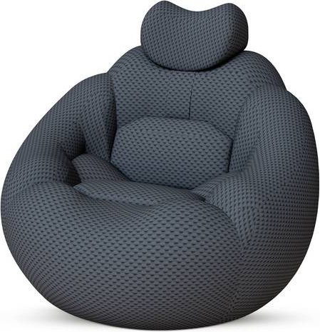 Medisana RS 150 Massagesessel in Schwarz und Grau mit Stoffbezug - Bild 1