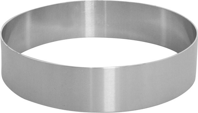 Schneider Dessert- und Tortenring rund in Silber, Höhe: 5 cm, Durchmesser: 22 cm - Bild 1
