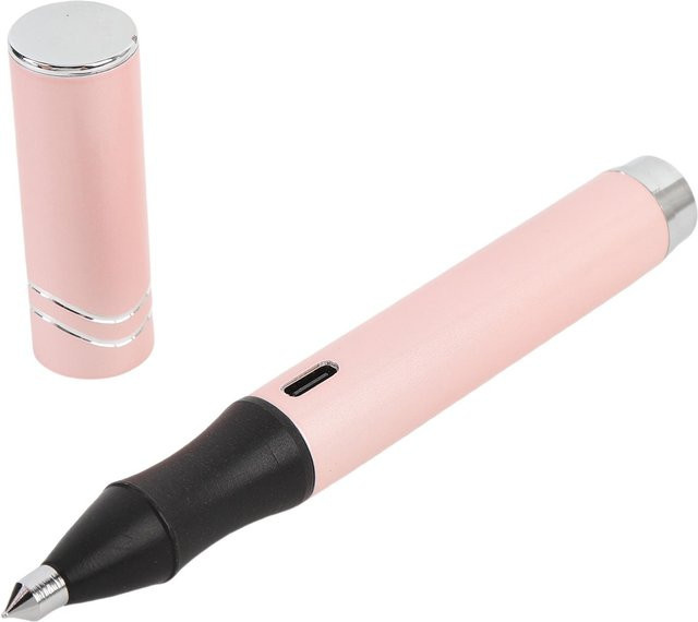 Painter Heißfolienstift Set USB wiederaufladbar in Weiß mit 4 Spitzen und 2 Wärmeaktivierten Folienrollen für Scrapbooking und Kartenherstellung - Bild 1