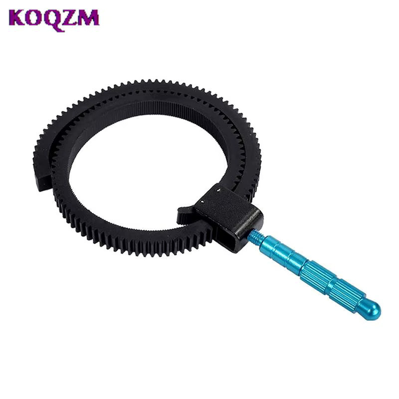 KOQZM Follow Focus Griff mit Skala und Zahnkranz für Kamera Objektive, Schwarz - Bild 6