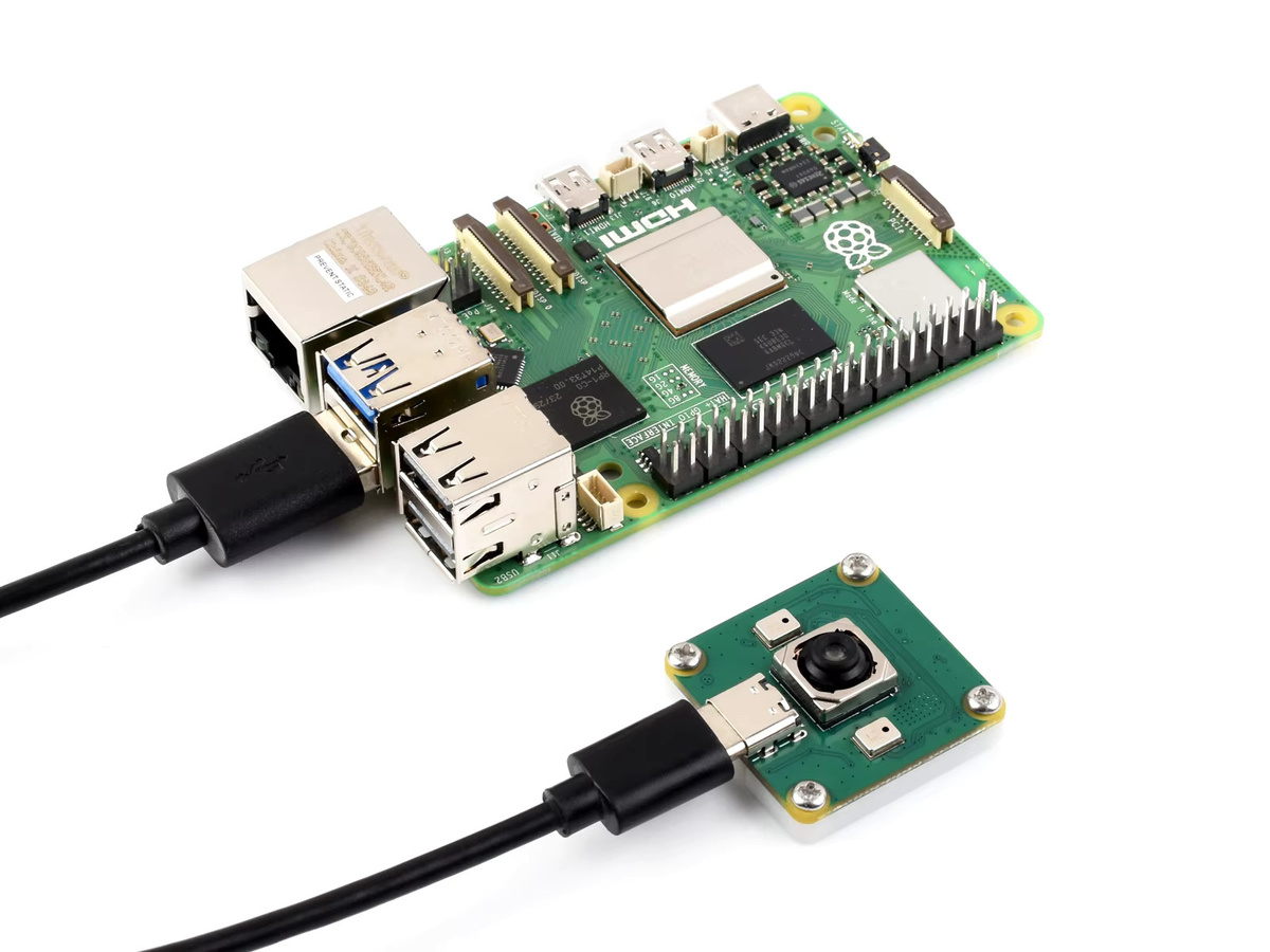 Waveshare IMX378 12 MP USB-Kamera (A) mit 30 FPS und verbesserter Low-Light-Empfindlichkeit für Raspberry Pi 5 - Bild 3