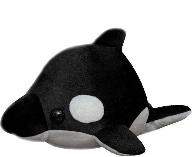 Binchi Keji Travel Blauwal Plüschtier, Orcinus Orca, 50cm, schwarz - Bild 1