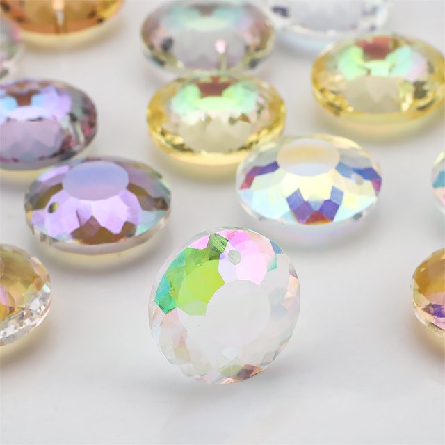 YUANZHIRUN Strass-Anhänger, Perlen aus österreichischem Kristallglas, 18 mm - Bild 1