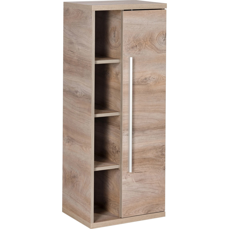Fackelmann Bad-Hängeschrank Stanford in Eiche Natur, B/H/T: 41,8 x 106 x 32 cm - Bild 2