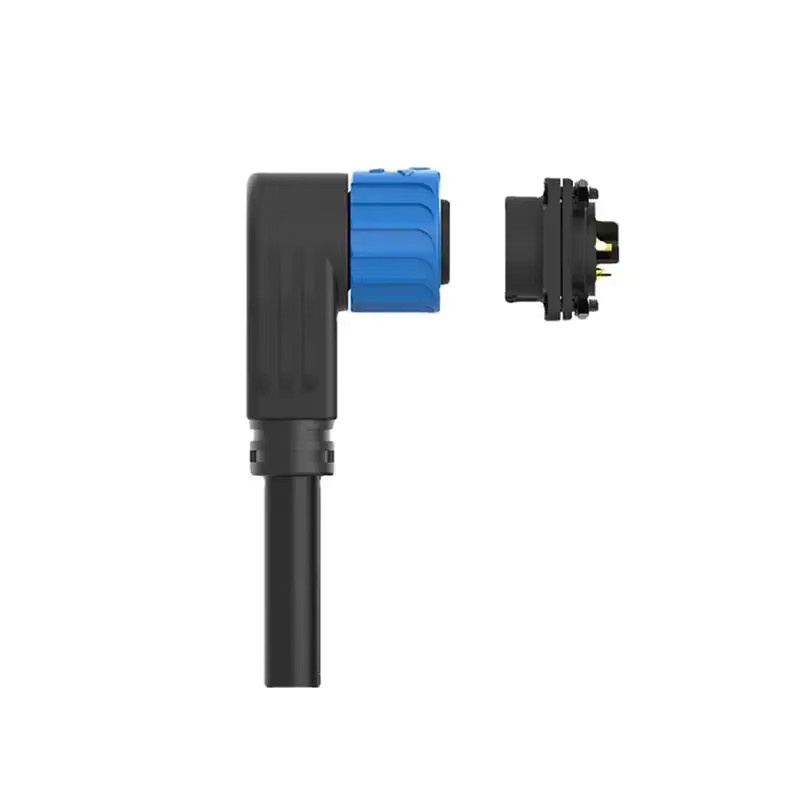 DIVEDEER M23 Lithium-Batterie Stecker Set IP67 Wasserdicht 50A 2+1+5 für E-Bike Ladeport - Bild 2