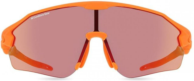 Nike Acg Vista Peak Sonnenbrille, Unisex, Vollrand, Orange/Grey, Kunststoff - Bild 1