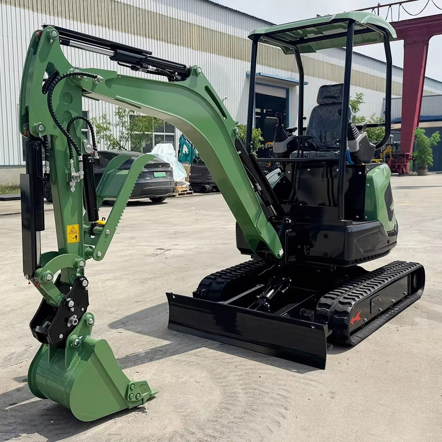 Skott Mini-Bagger, Hydraulikbagger, Grün - Bild 5