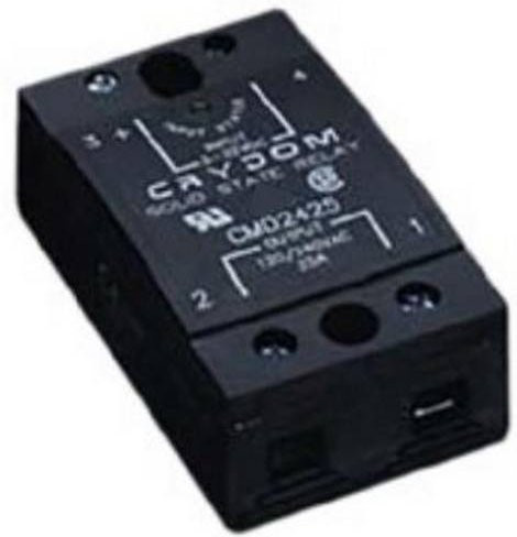 Crydom Halbleiterrelais CMD60125 Schwarz Panel Mount - Bild 1