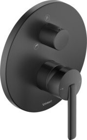 Duravit Fertigmontageset Balcoon UP-Wannen-Einhebelmischer in Schwarz Matt - Bild 1