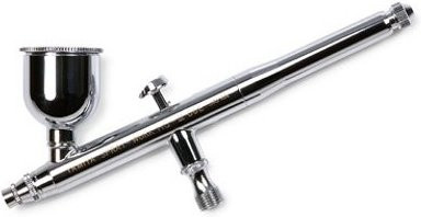 Tamiya Spray-Work HG Airbrush III 0,3mm/DA, Silber, Metall - Bild 1