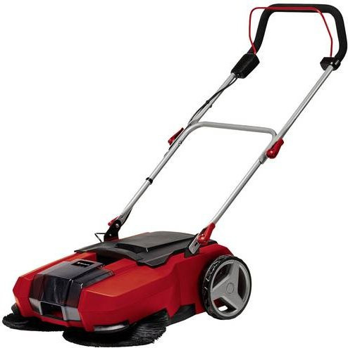 Einhell Power X-Change Akku-Kehrmaschine TE-SW 18/610 Li-Solo in Rot/Schwarz mit 61 cm Arbeitsbreite und 20 Liter Schmutzbehälter - Bild 1