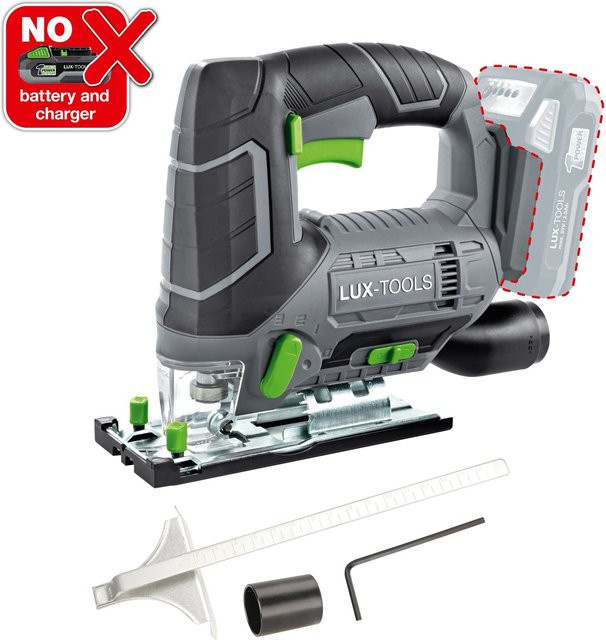 LUX-TOOLS Akku-Stichsäge 1 PowerSystem A-ST-20 in Grau - Bild 1