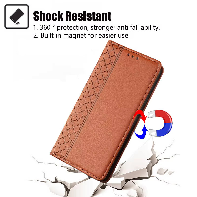 Stoßfeste Flip-Lederhülle für ZTE Nubia Focus 2, Nubia Focus2 Ultra und ZTE Nubia Focus Pro 5G - Bild 2
