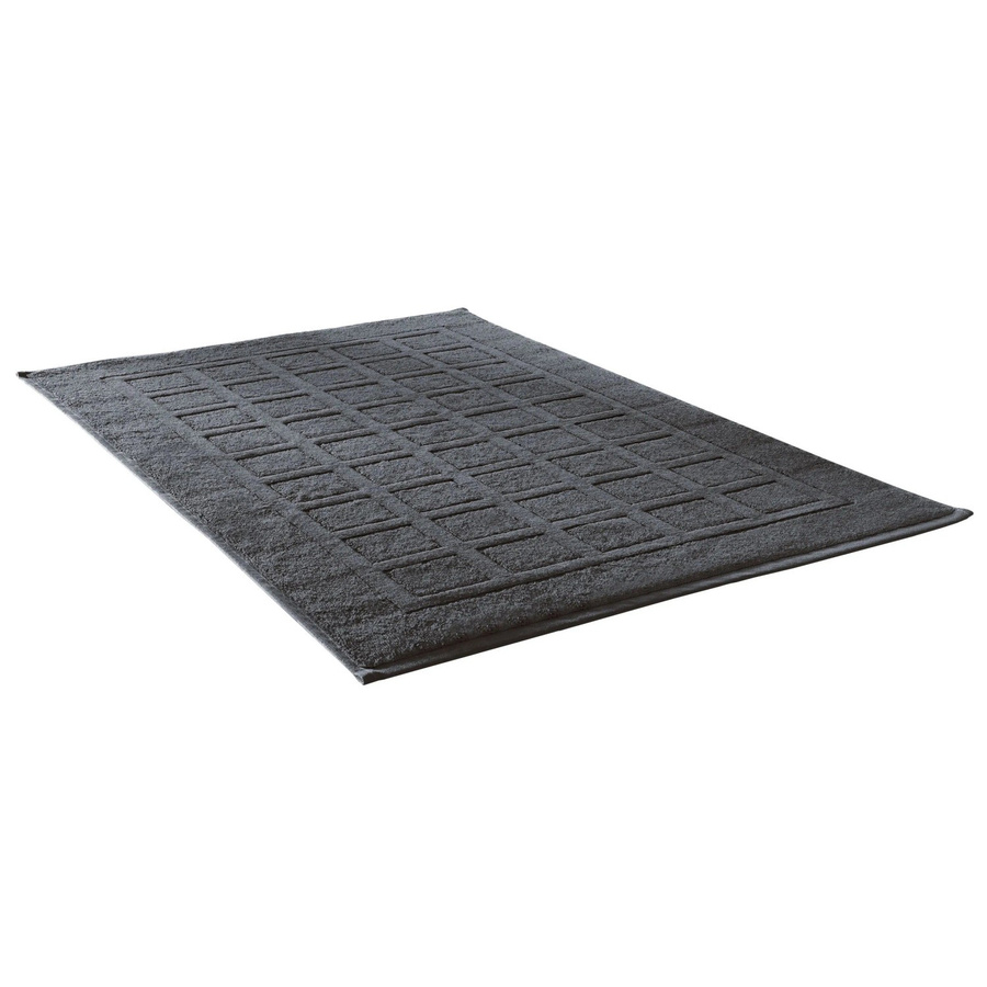 Dyckhoff Badvorlegerset Planet aus Bio Baumwolle, 3-tlg., Anthrazit, Breite: 50 cm, Länge: 80 cm - Bild 2