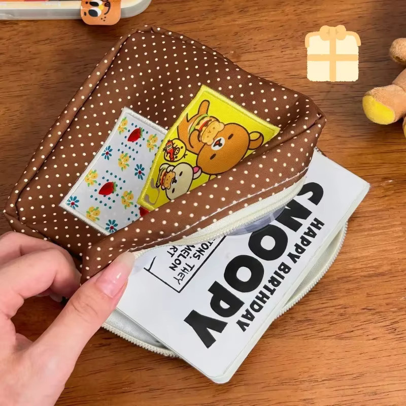 Bandai Kosmetiktasche, Bärenmotiv, kleine Größe - Bild 2
