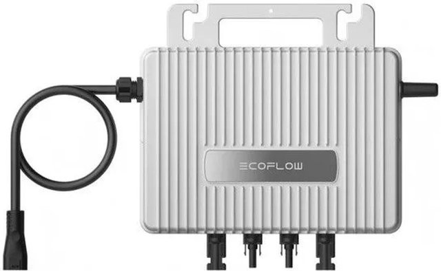 EcoFlow STREAM Mikro Wechselrichter 800W mit MPPT und WLAN in Silber für dein Balkonkraftwerk (IP67) - Bild 1