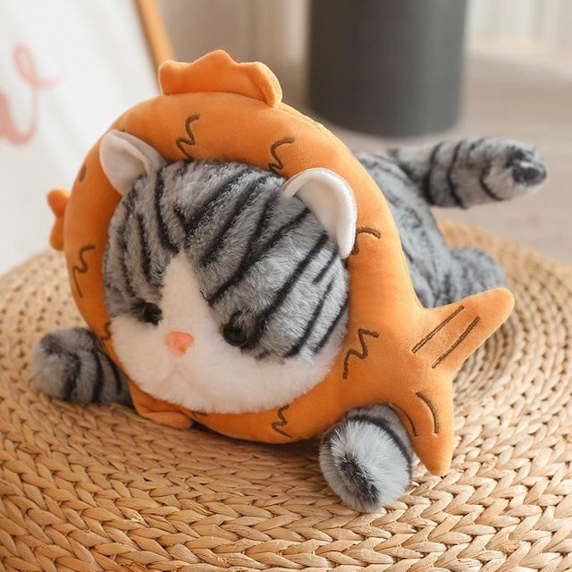 BC Pet Supplies Kawaii Katze Plüschtier, Kätzchen, 30cm - Bild 1
