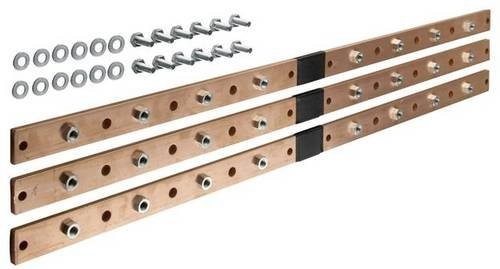 Hager Kupferschiene UM08K in Kupfer, Länge: 996,50 mm - Bild 1