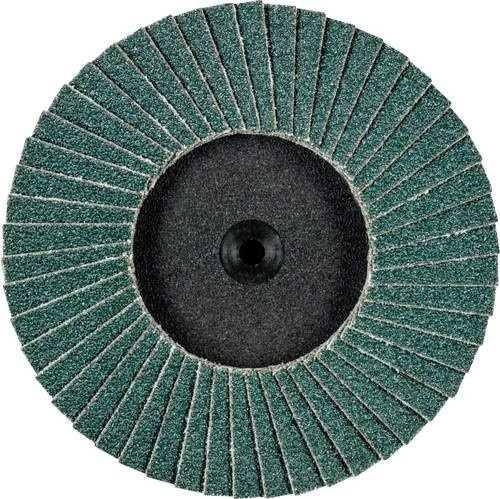 PFERD COMBIDISC Zirkon Mini-POLIFAN CDR Fächerschleifscheibe Durchmesser: 75 mm, Körnung: 60, Farbe: Grün - Bild 1