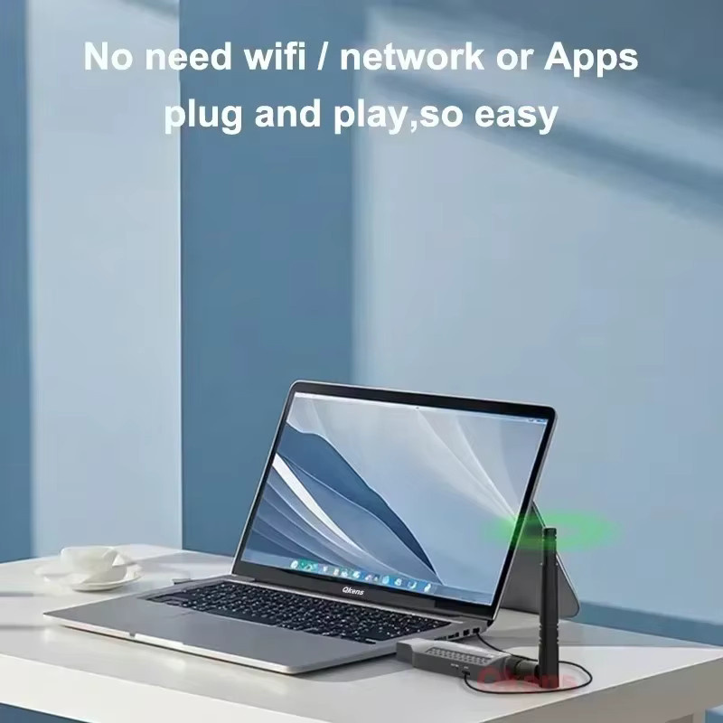RULLZ Wireless HDMI Extender WiFi Video Sender und Empfänger Schwarz für DVD, TV Box, Laptop oder PC zu TV und Projektor mit bis zu 150m Reichweite - Bild 3