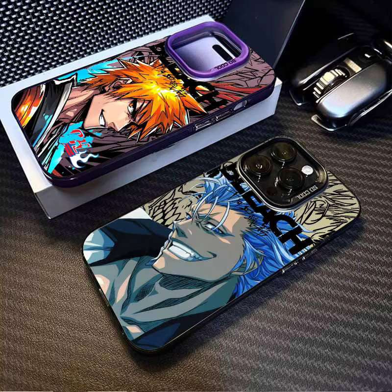 Kurosaki Ichigo Bleach Silikon Handyhülle für Apple iPhone 17 16 15 14 13 12 Pro Max Plus mini in Bunt - Bild 2