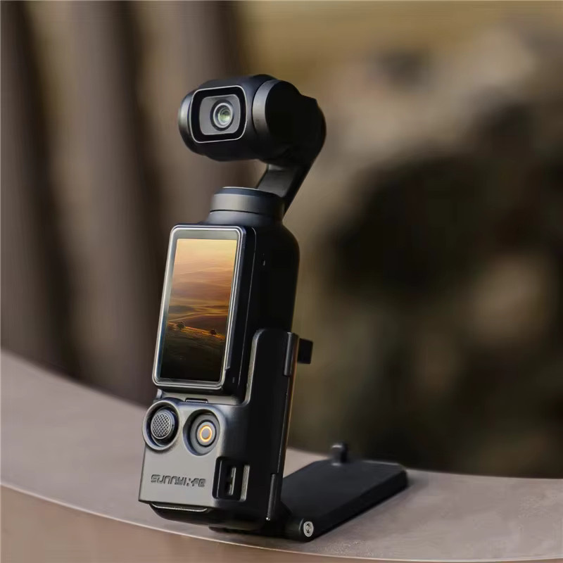 DJI Magnetische Halterung für Osmo Pocket 4 in Schwarz, winkelverstellbare multifunktionale Desktop-Basis Kamera-Zubehör - Bild 2