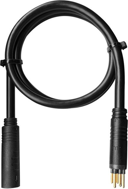 Wasserdichtes 9-poliges E-Bike-Motor-Verlängerungskabel von Buchse zu Stecker in Schwarz - Bild 1